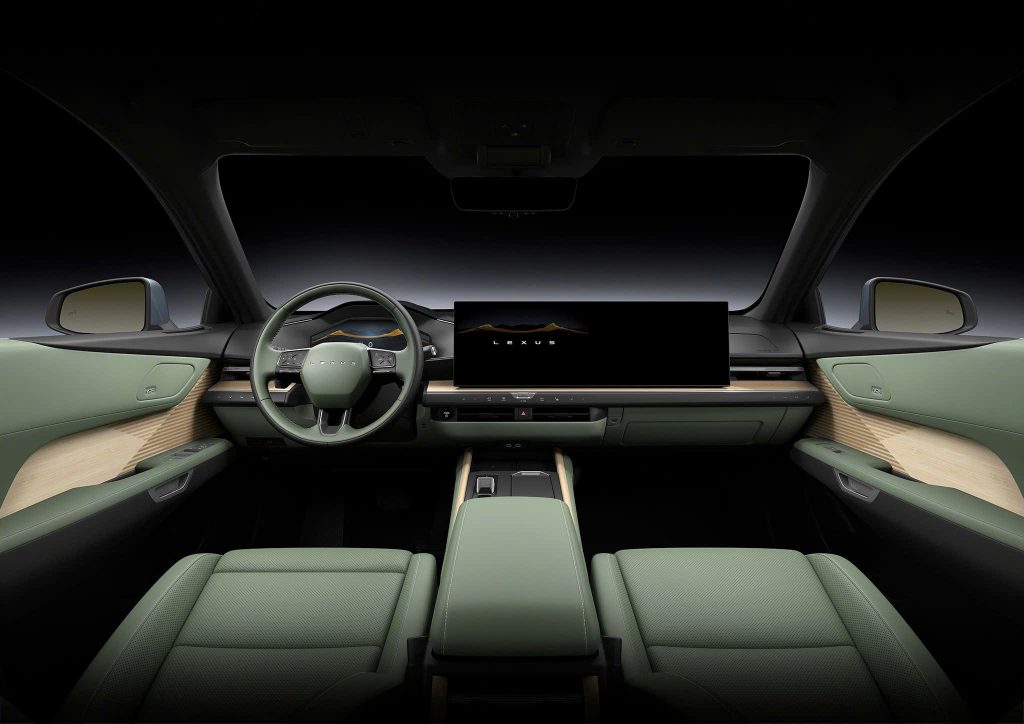 Khoang Cabin Lexus ES 2026 màu Aotake